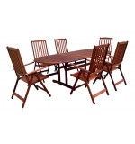 V-GARDEN STOLOVÁ SESTAVA MERANTI PARIS SET 6 DÁREK